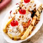 Banana Split Square Cropped Image