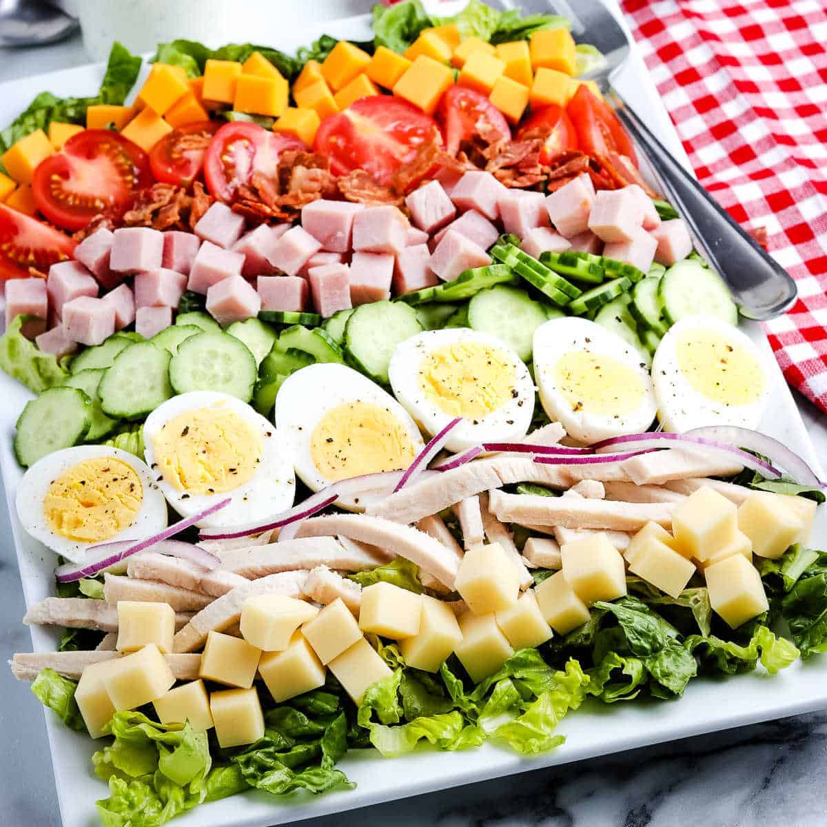Easy Chef Salad Recipe - Julie's Eats & Treats
