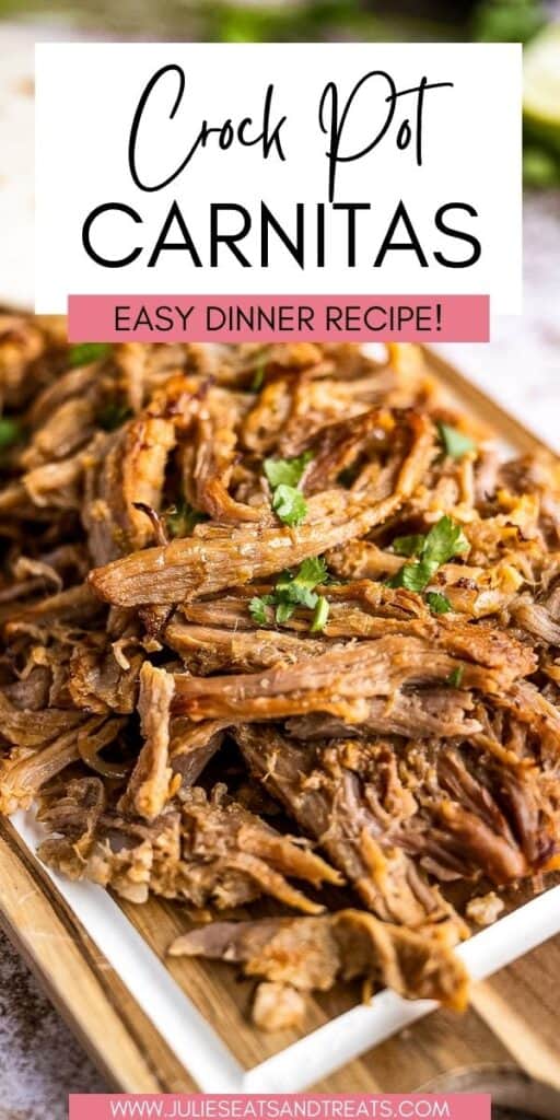 Crock Pot Pork Carnitas JET Pin Image