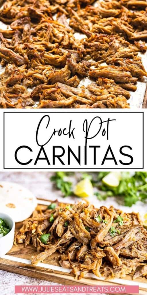 Slow Cooker Pork Carnitas JET Pin Image