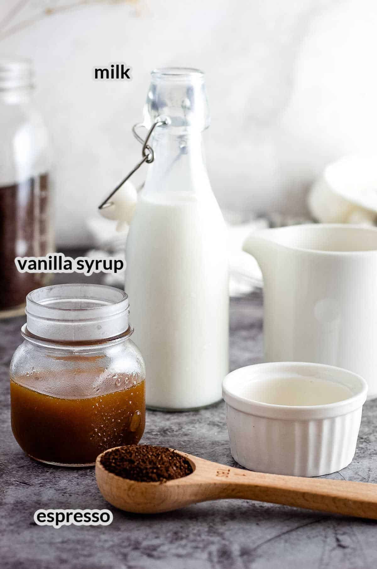 Caramel Macchiato Ingredients picture