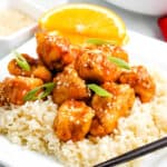 Orange Chicken Square Cropped Image