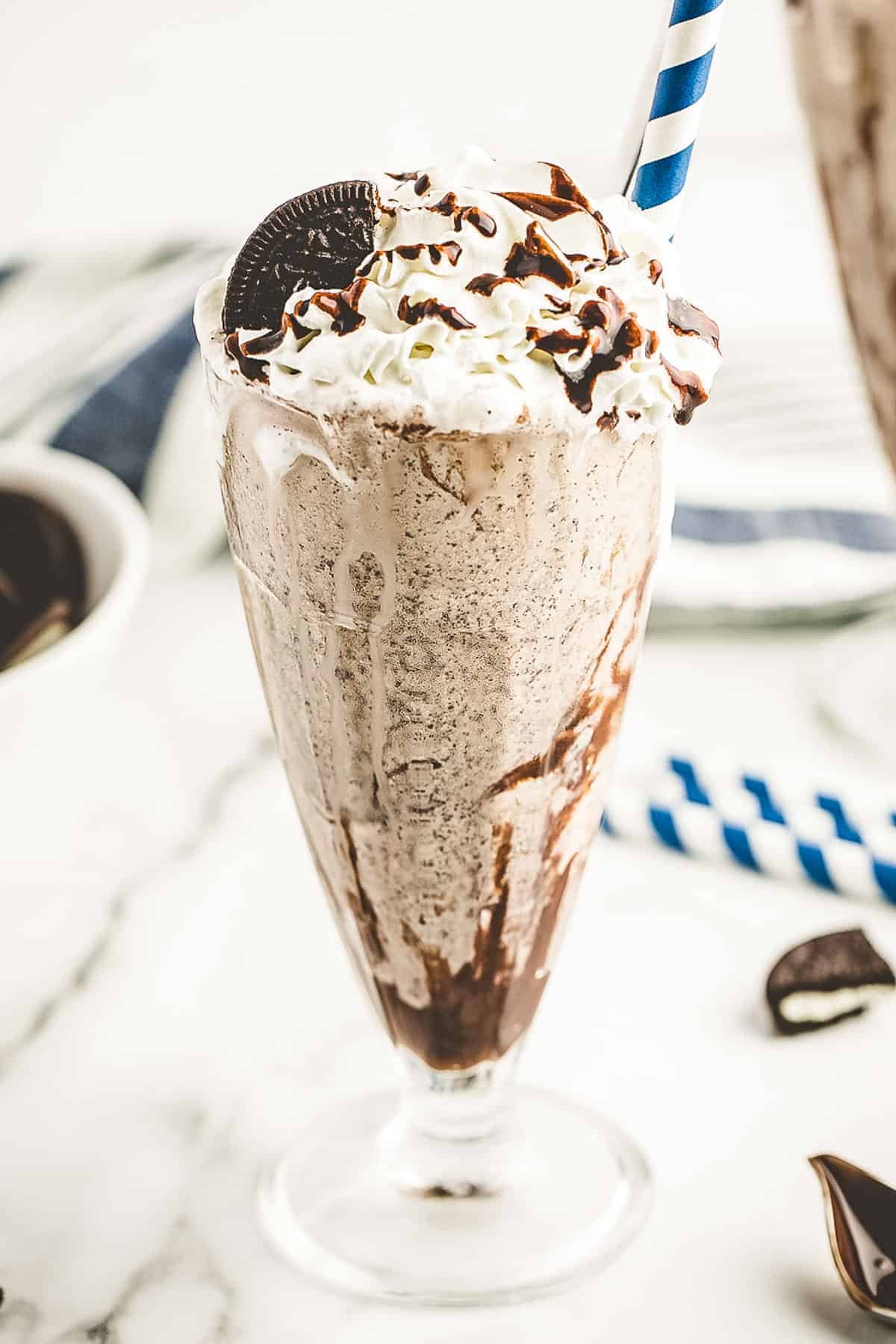 Delicious Chocolate Milkshake in a Takeaway Cup