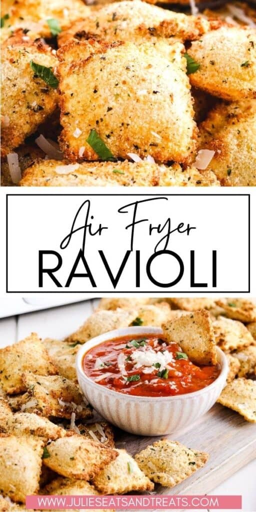 Air Fryer Ravioli - Perfectly Toasted! - Julie's Eats & Treats