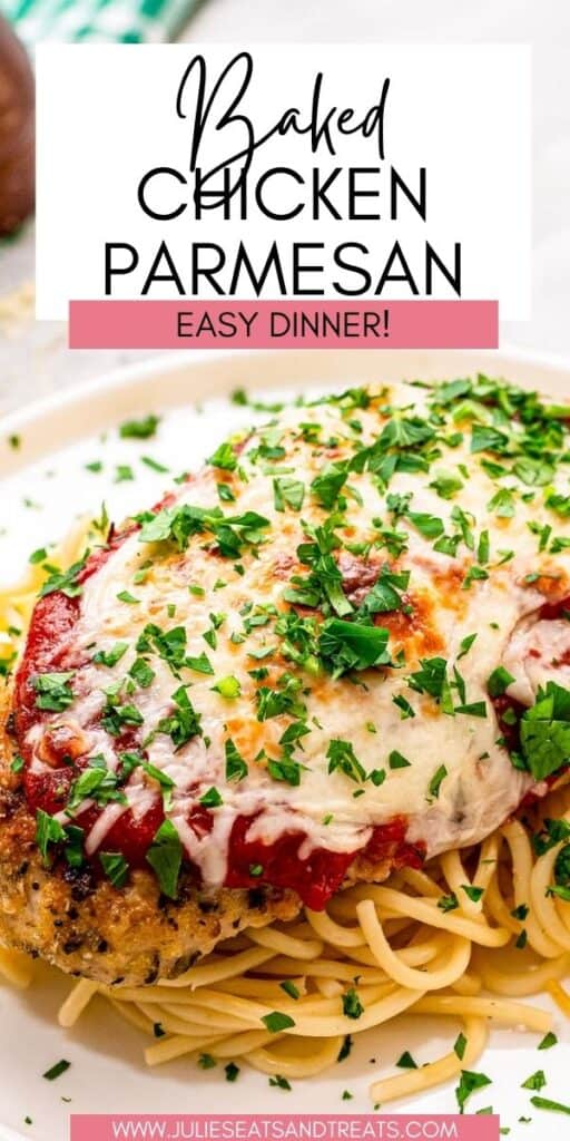 Baked Chicken Parmesan JET Pin Image