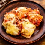 Baked Ravioli Casserole Square Cropped Image