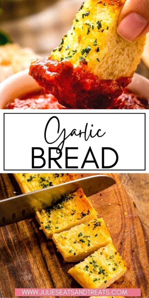 Garlic Bread JET Pinterest Image