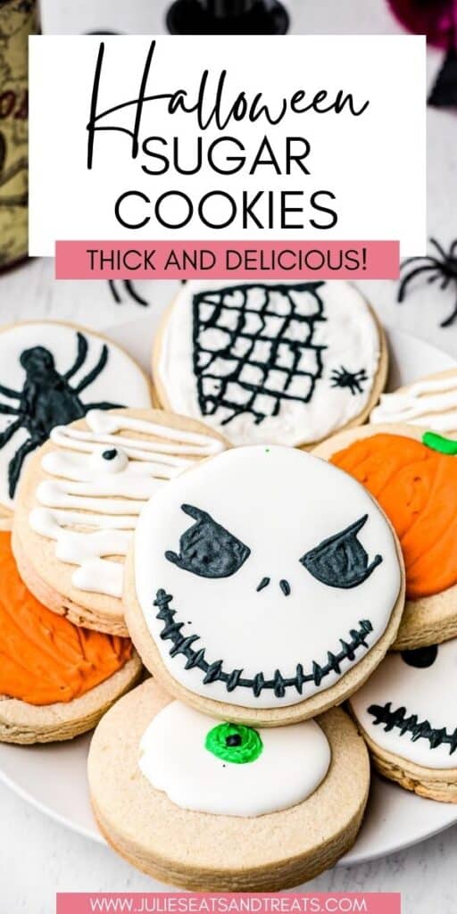 Halloween Sugar Cookies JET Pinterest Image