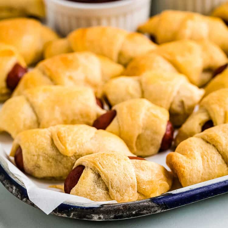 Pigs in a Blanket Square cropped image