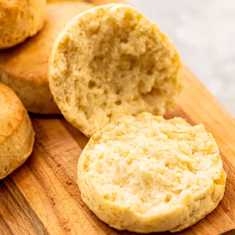 Homemade Biscuits Square cropped image