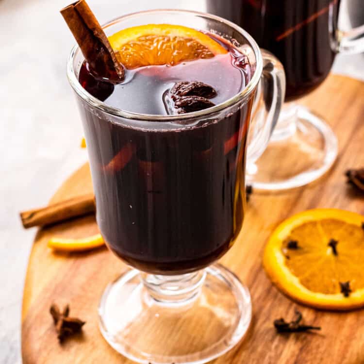 Homemade Mulled Wine Square cropped image