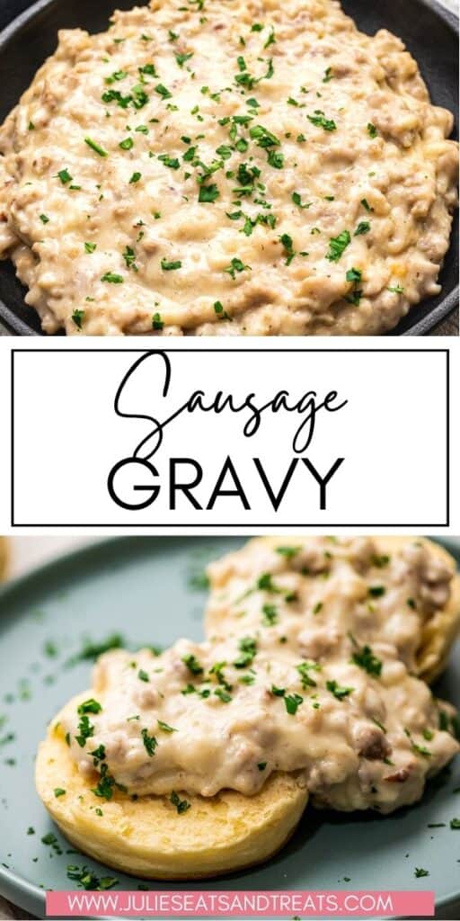 Sausage Gravy JET Pinterest Image