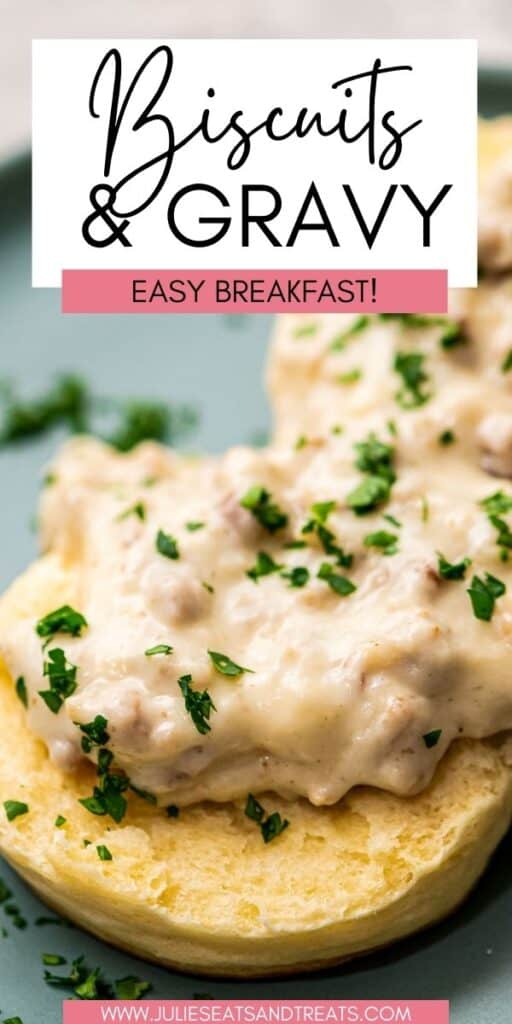 Biscuits and Gravy JET Pinterest Image