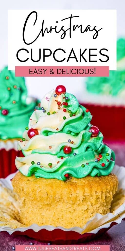 Christmas Cupakes JET Pinterest Image