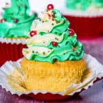 Christmas Cupcakes Square