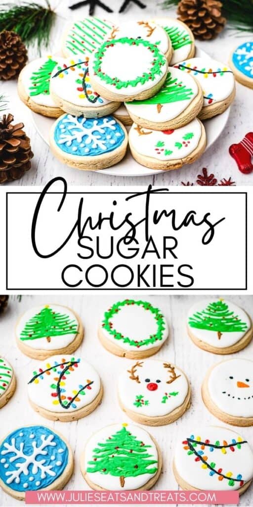 Christmas Sugar Cookies JET Pinterest Image