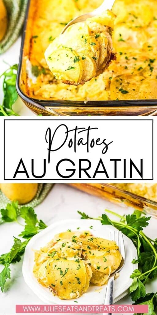 Potatoes Au Gratin JET Pinterest Image