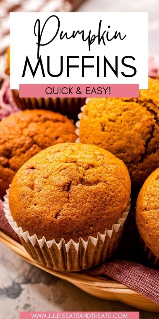 Pumpkin Muffins JET Pinterest Image