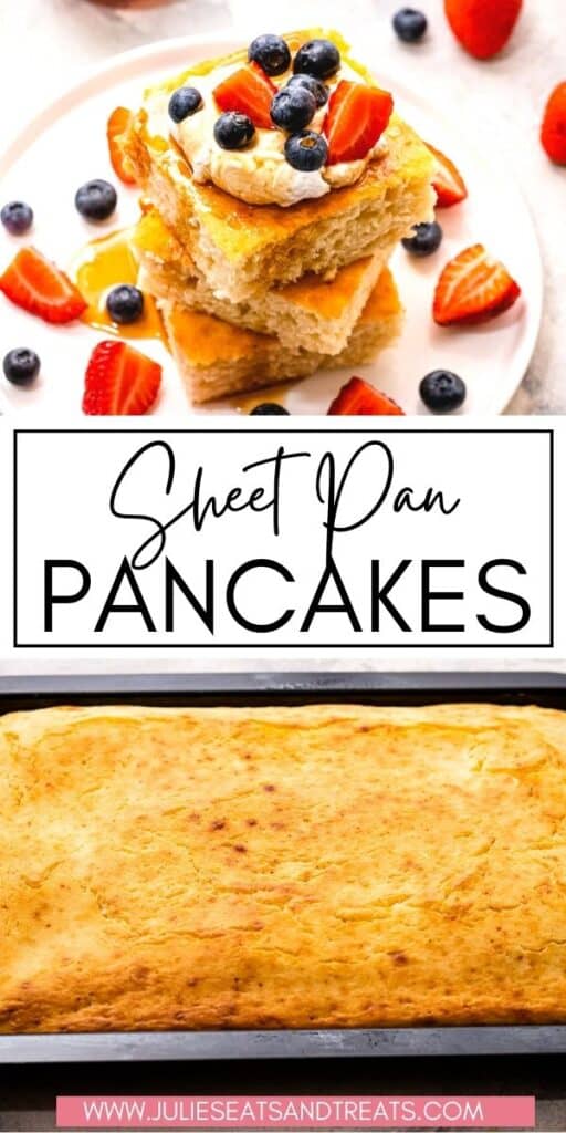 Sheet Pan Pancakes JET Pin Image