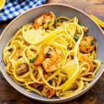 Shrimp Scampi with Linguine Square cropped image