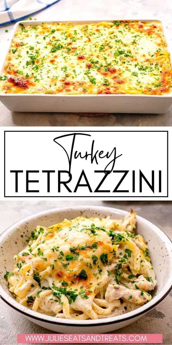 Turkey Tetrazzini - Leftover Turkey Recipe! - Julie's Eats & Treats