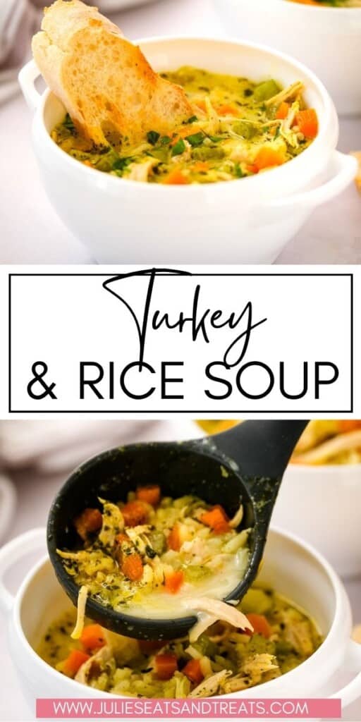 Turkey and Rice Soup JET Pin Image