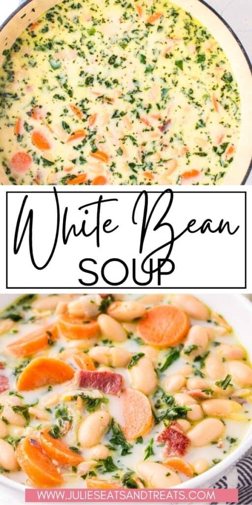 White Bean Soup JET Pinterest Image