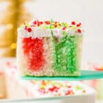 Christmas Poke Cake Square Cropped Image