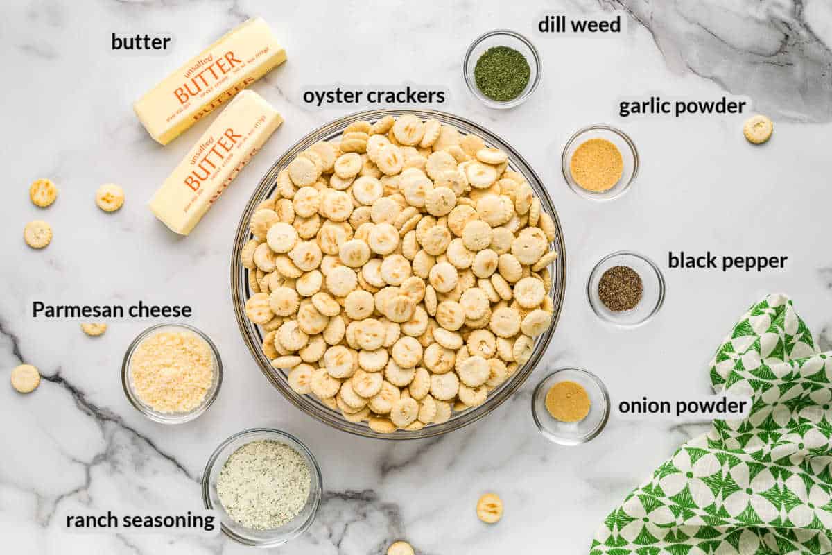 Ranch Oyster Crackers Ingredients
