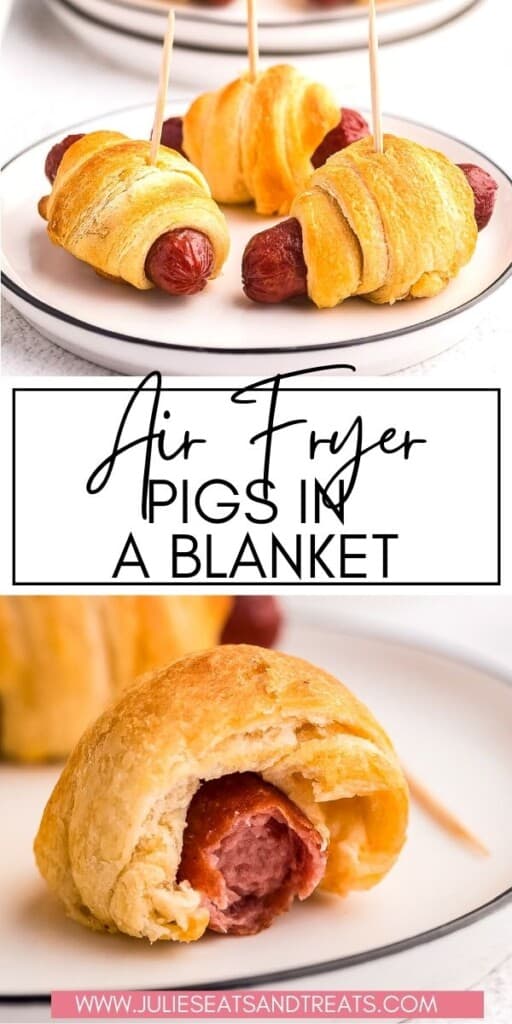 Air Fryer Pigs in a Blanket JET Pin Image