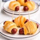 Air Fryer Pigs in a Blanket Square cropped image