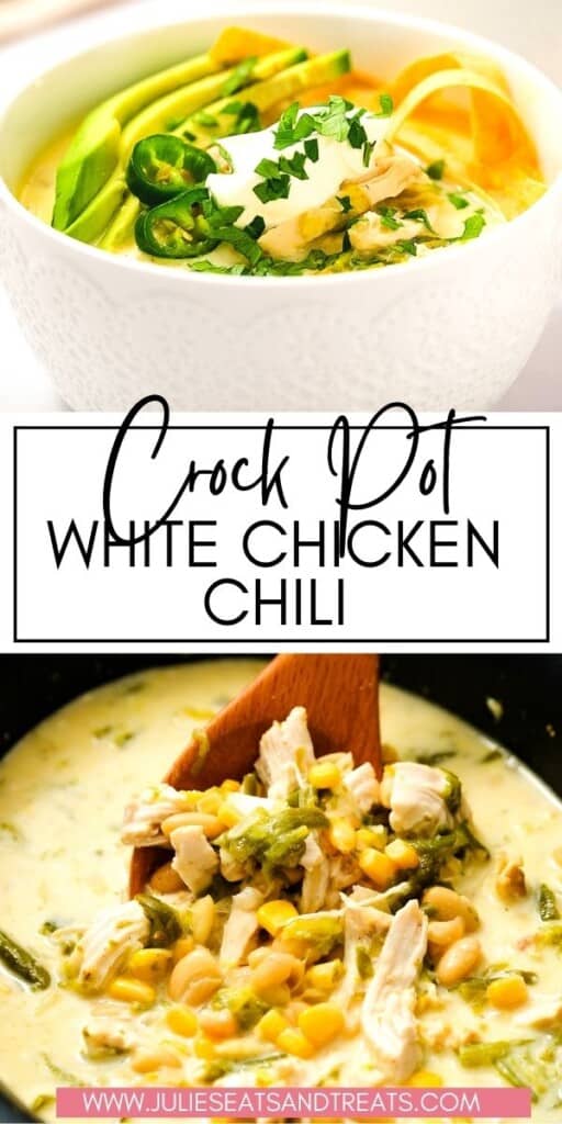 Crock Pot White Chicken Chili JET Pin Image