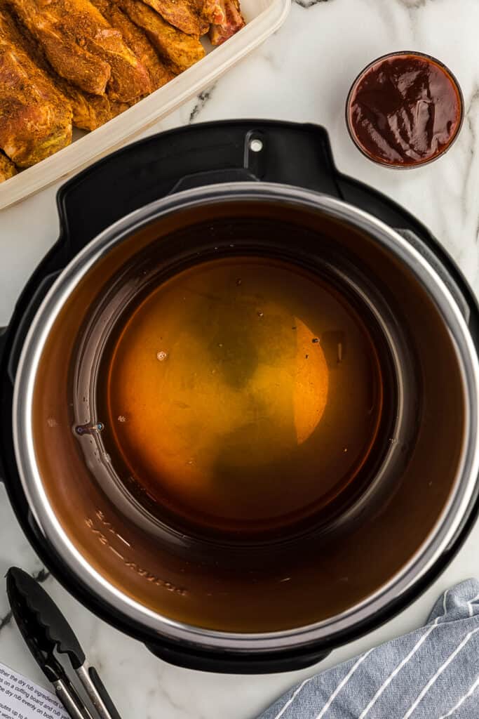 Beef broth in Instant Pot