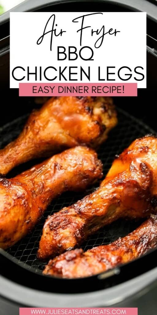 Air Fryer BBQ Chicken Legs JET Pin Image