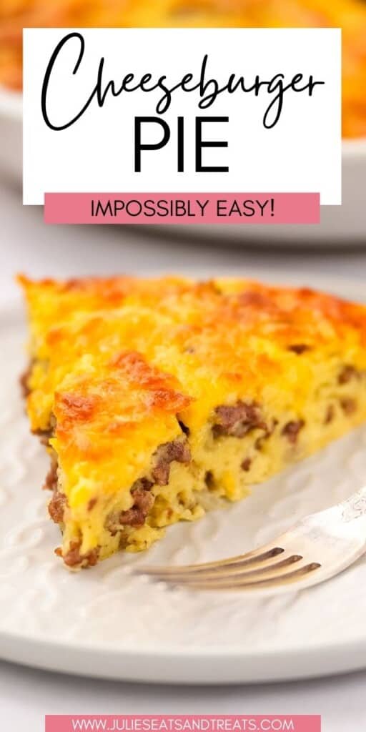 Cheeseburger Pie JET Pinterest Image