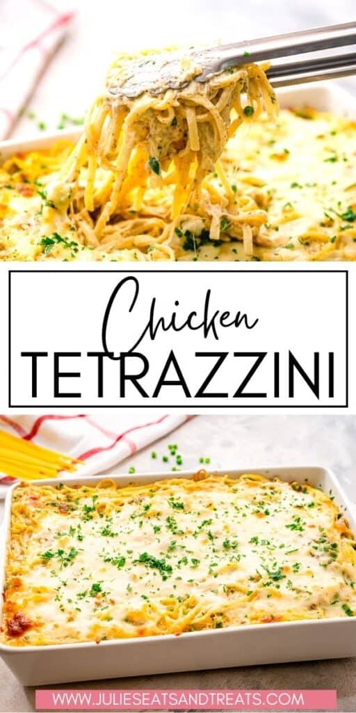 Chicken Tetrazzini - Creamy & Delicious! - Julie's Eats & Treats