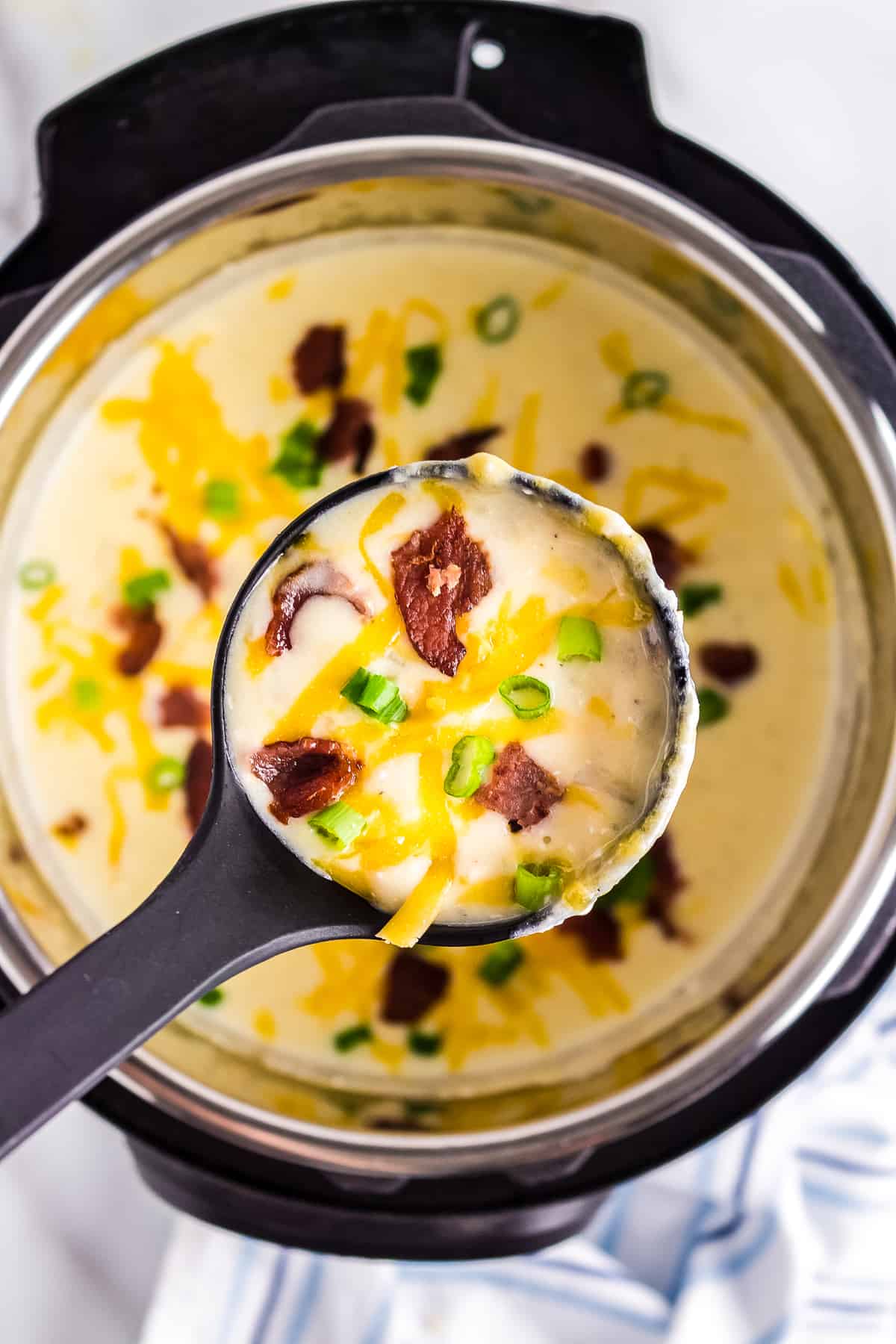 Best Instant Pot Potato Soup Recipe - How To Make Instant Pot Potato Soup