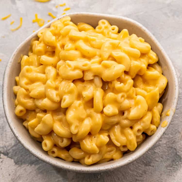 Stovetop Mac and Cheese Square cropped image