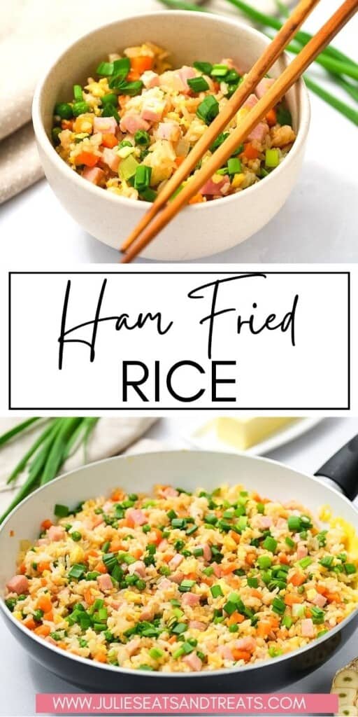 Ham Fried Rice JET Pinterest Image