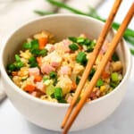 Ham Fried Rice Square cropped image