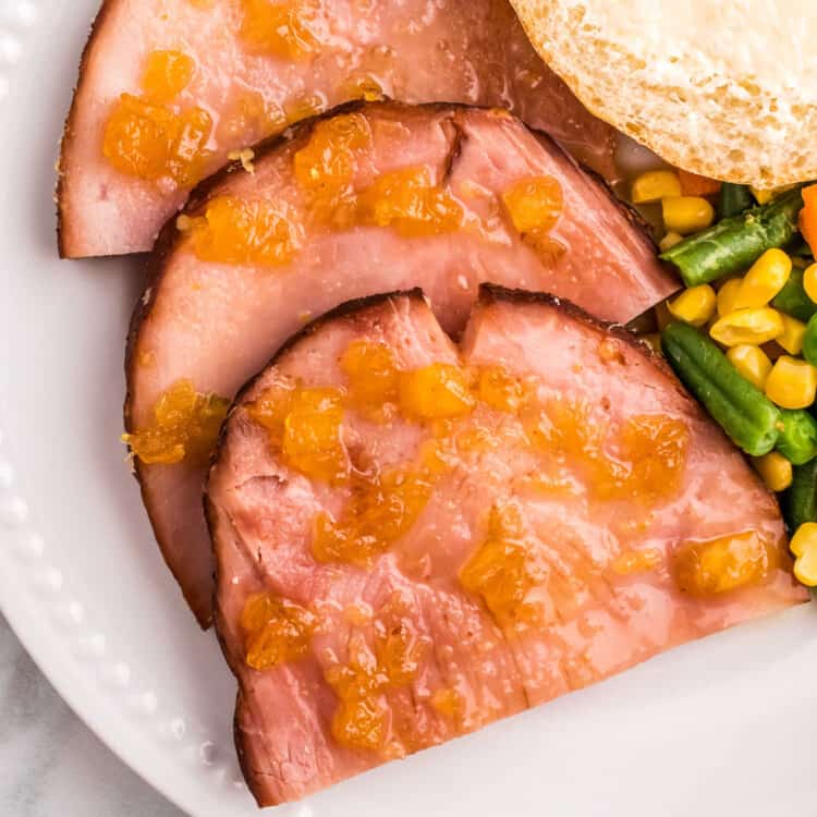 Ham with Pineapple Glaze Square