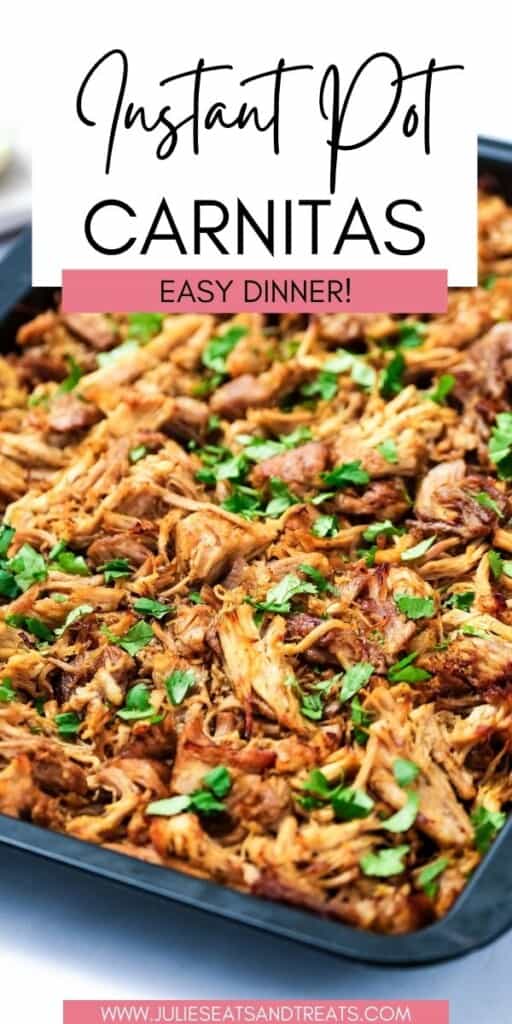 Instant Pot Carnitas JET Pinterest Image