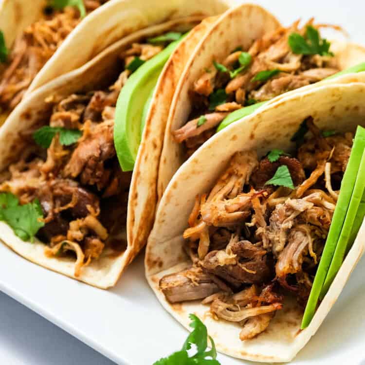 Instant Pot Carnitas Square cropped image