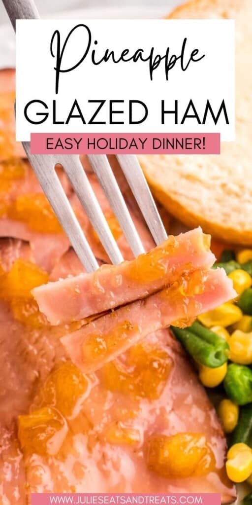 Pineapple Glazed Ham JET Pinterest Image