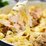 Chicken Alfredo Sauce Square cropped image