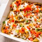 Stuffed Taco Shells Square cropped image