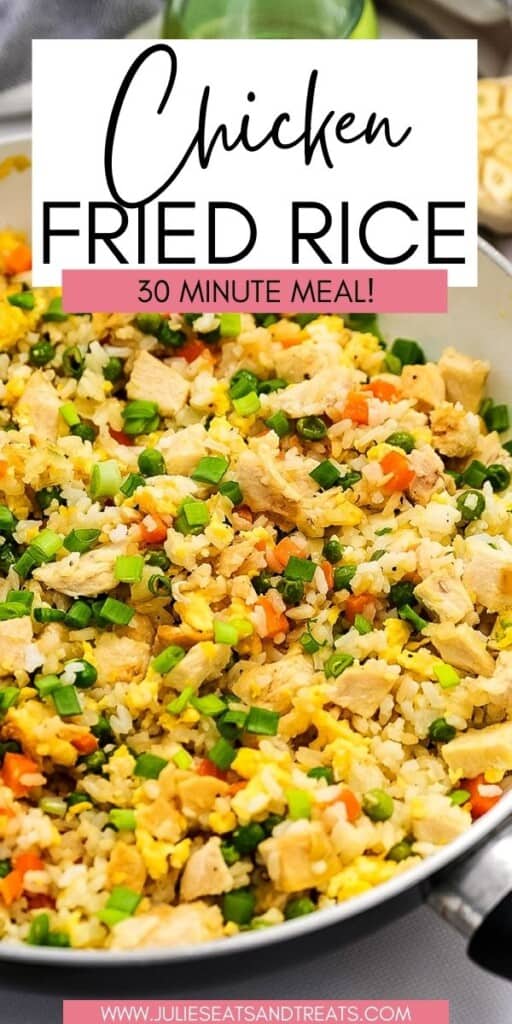 Chicken Fried Rice JET Pinterest Image