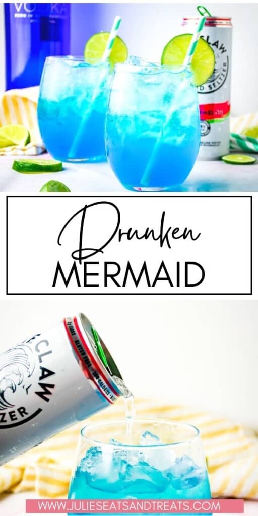Drunken Mermaid Cocktail JET Pin Image