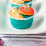 How to Make Beach Party Pudding Shots Square cropped image