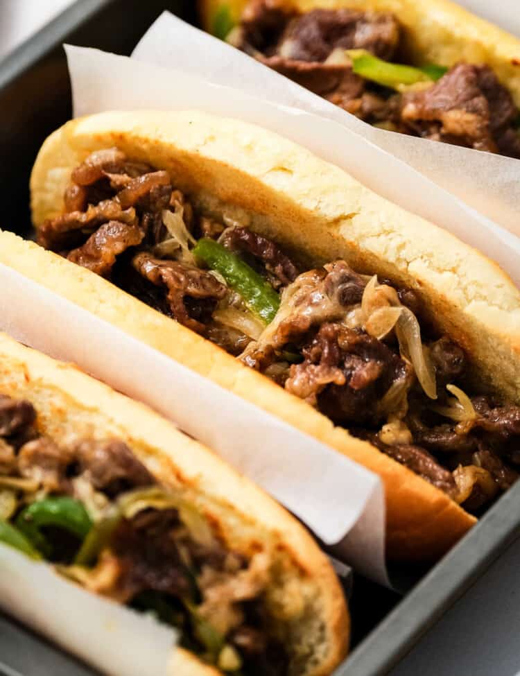 Philly Cheesesteak Square cropped image